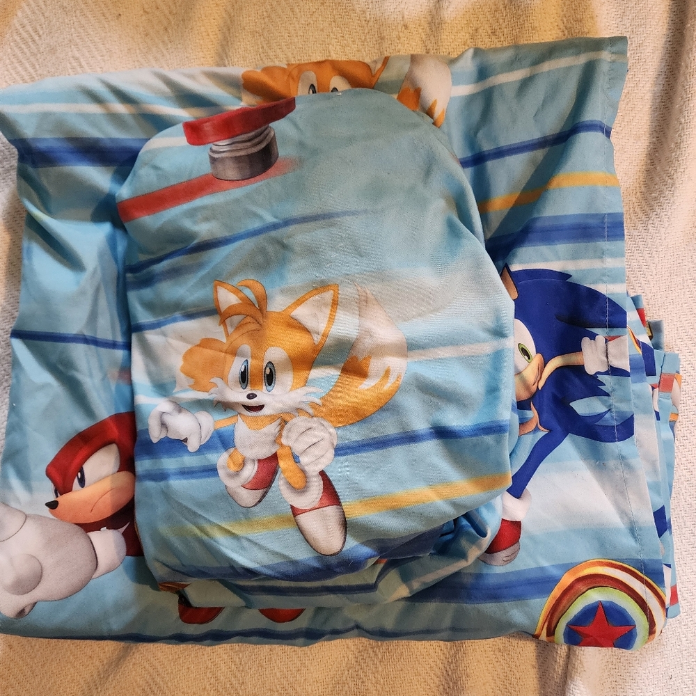 Sonic sheet set, twin